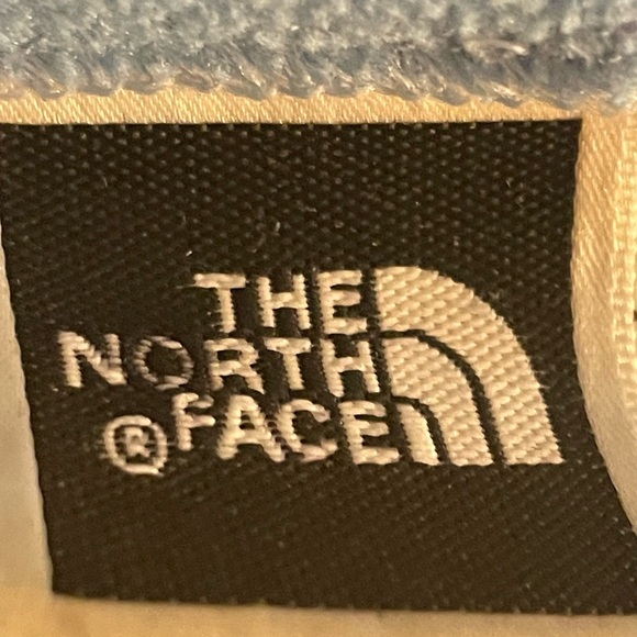 The North Face woman’s full zip fleece jacket, blue, size medium - Picture 6 of 10